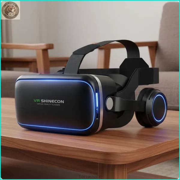 VR-очки G04E с наушниками для смартфона 4.7-6.5 дюймов
