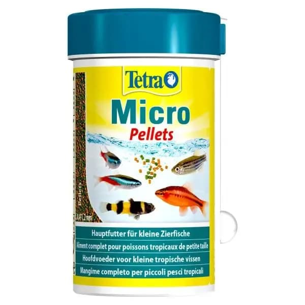 Tetra Micro Pellets корм для мелких видов рыб 100 мл