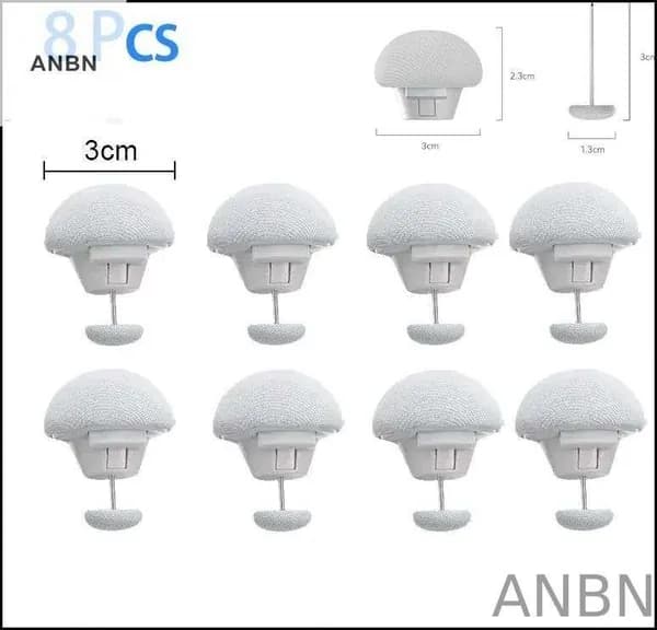 ANBN-8PCS Новинка, зажим Tpye для планшетов с одним ключом для разблокировки пододеяльника, зажим для одеяла, противоскользящие пряжки, держатель для одеяла, фиксатор, захваты