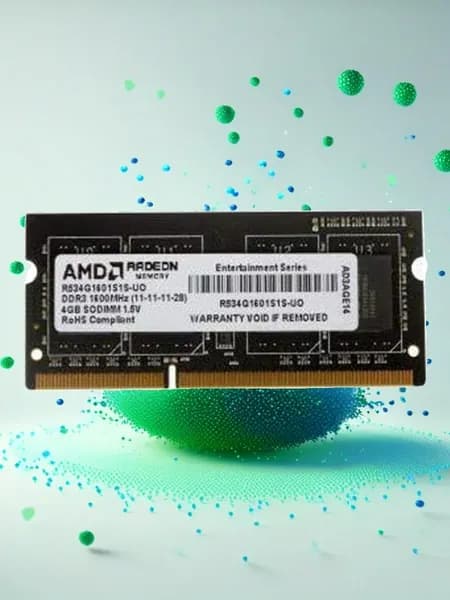 AMD Оперативная память AMD R534G1601S1S-UO DDR3, 1600 МГц, 1 x 4 ГБ (R534G1601S1S-UO)