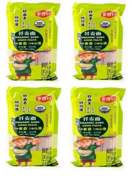 MAI XIANG CUN Гречневая лапша Соба органическая 300 г - 4 шт