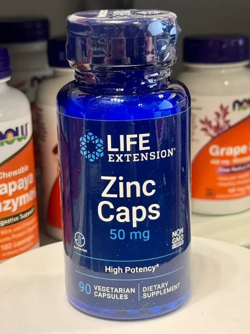 Zinc Caps цинк 50 mg 90шт