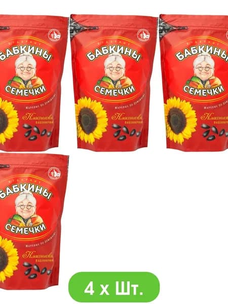 Бабкины семечки Семечки 1200.00г. 4шт