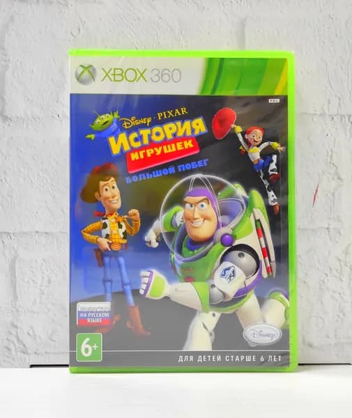 Toy Story История Игрушек Большой Побег Полностью на русском Видеоигра на диске Xbox 360. Товар уцененный