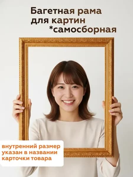 Багетная рама 35х60 для картин фоторамка рамка самосборная