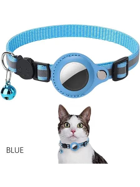 Подходит для pet Airtag трекер защитный чехол черный (без учета локатора)