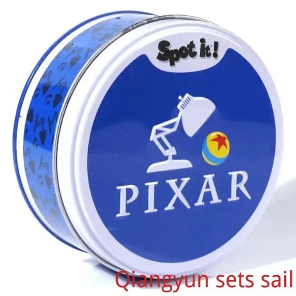 Настольная игра Доббль/ Дубль Spot it! Pixar- отличное развлечение для всей семьи и забавный подарок на !