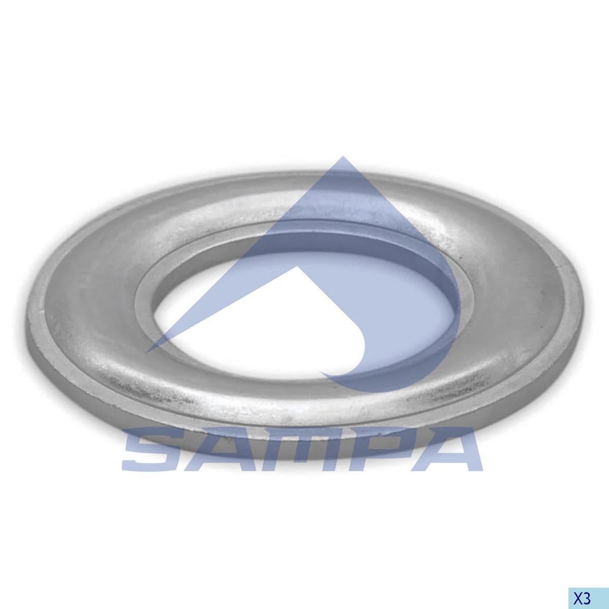 Шайба 53x98x10 сталь Sampa 070.082
