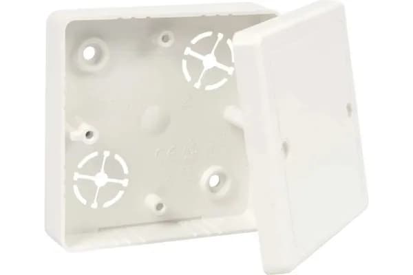 Коробка распределительная ОУ LK 80R/2 (HB) 81х81х25мм с крышкой VLK 80/R KOPOS ELECTRO, LK 80R/2_HB