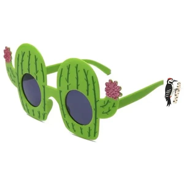 (1шт) Гавайские Пляжные Очки Для Выпускного Вечера-Cactus