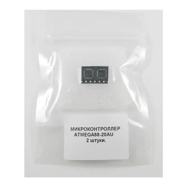 Микроконтроллер ATMEGA88-20AU, Микроконтроллер 8-бит AVR, TQFP32