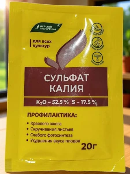 Сульфат калия, 20 гр.