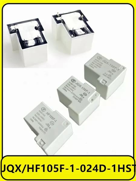 1 шт. Хунфа Эстафета JQX/HF105F-1-024D-1HST 4 ног 30A
