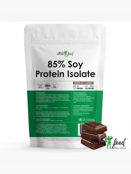 Atletic Food изолят соевого белка 85% Soy Protein Isolate
