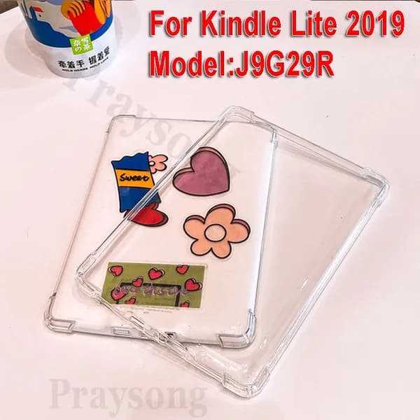 Чехол с подушкой безопасности против падения для Kindle Lite 2019 Case 6 дюймов для Kindle J9G29R Защита PaperWhite Funda