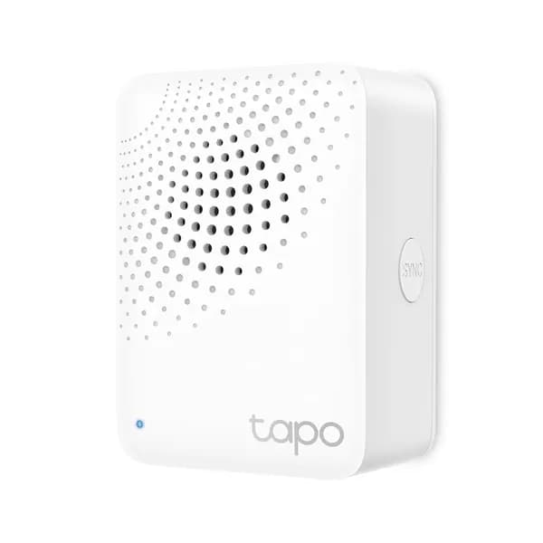 TP-Link Tapo H100, Smart Hub, smart Switch, управление кнопкой и датчиком, возможность подключения 64 устройств, 19 вариантов мелодии звонка, проводка не требуется
