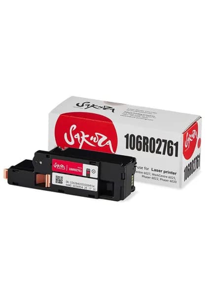 Картридж 106R02761 для Xerox Phaser 6020, 6022, WorkCentre 6025, 6027 1000 стр. пурпурный