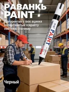 Маркер Лаковый, толщина: 1.5 мм, 1 шт.для граффити, для декорирования
