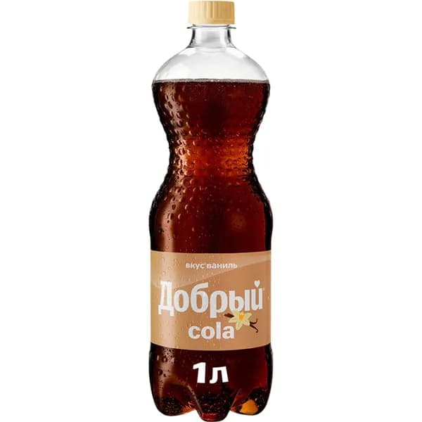 Газированный напиток Добрый Cola ваниль 1 л