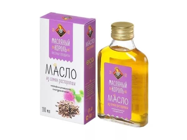 Масляный король Масло расторопши 0,1 л //