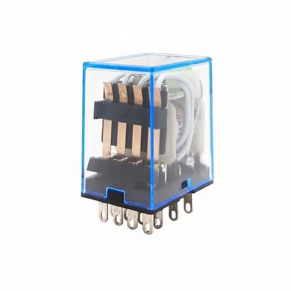 Промышленное электромагнитное реле промежуточное 12V 24V 220V для электрощита, универсальное устройство управления и коммутации цепей