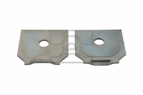Пластина крепления полурессоры 121x125x5 bpw as 29.0005 avtoshtamp
