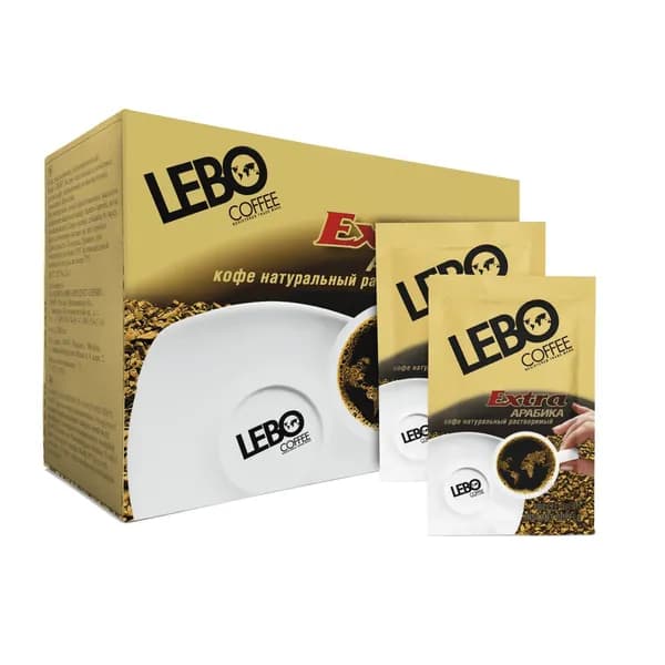Кофе Lebo Extra растворимый 2 г х 5 шт.