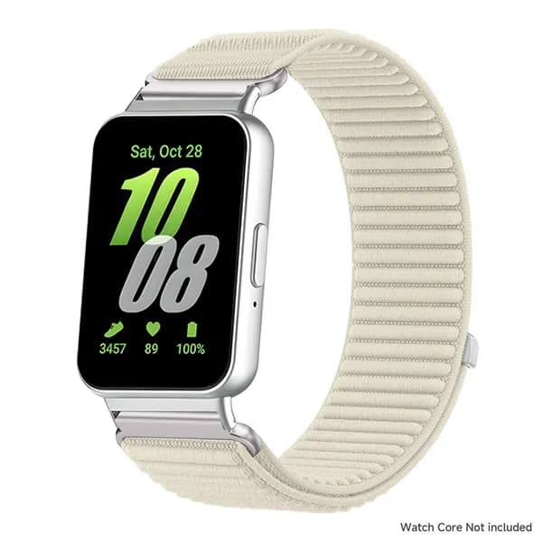 Нейлоновый плетеный ремешок Для Samsung Galaxy Fit3 , Дышащий спортивный ремешок Для Samsung Fit 3, липучка