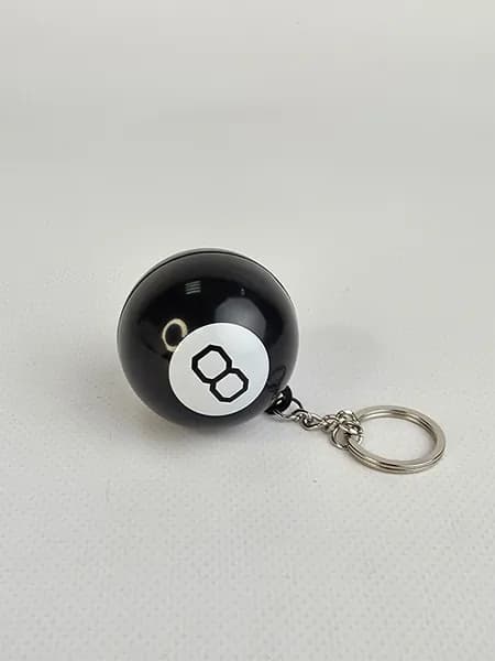 Брелок магический шар ответов 8 magic ball 45 мм диаметр