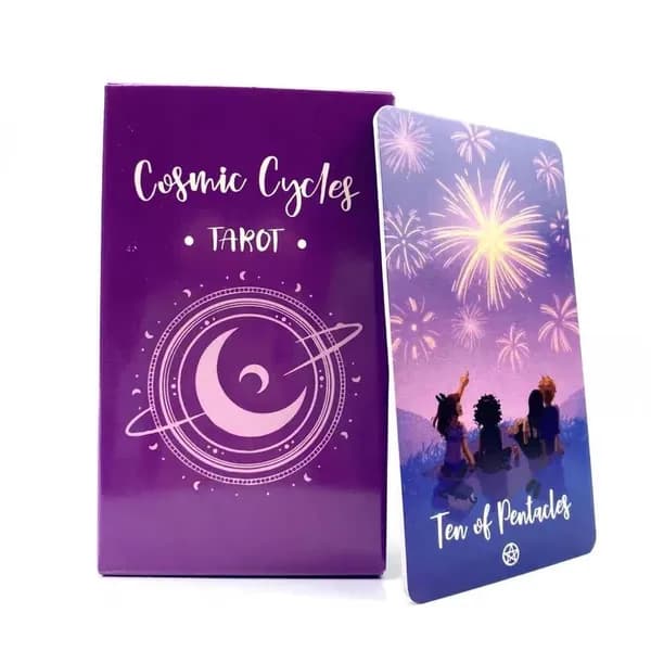 карты Таро"Cosmic Cycles Tarot"10x6cm