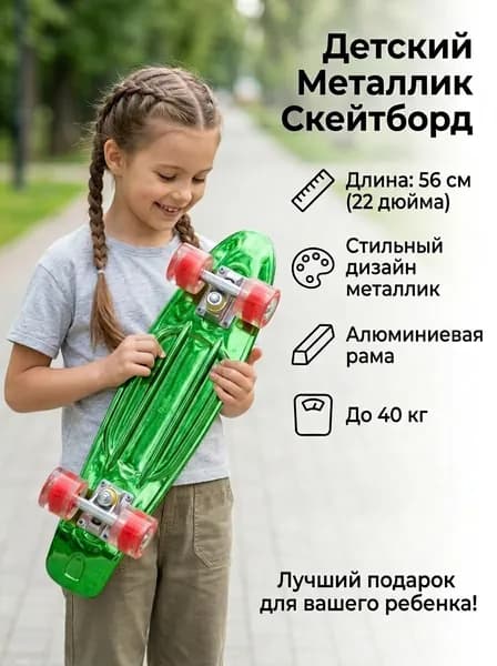 Скейтборд 56 х 15.5см