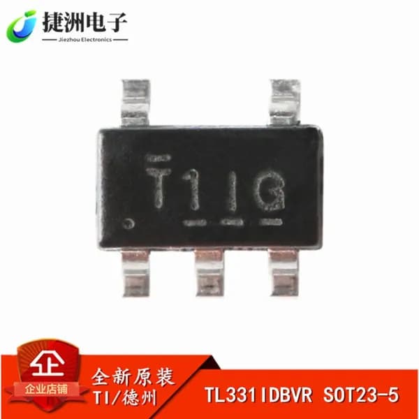 20 шт. Новый чип TI TL331IDBVR SOT23 - 5 высоковольтный одноканальный компаратор дифференциального напряжения Электронные компоненты