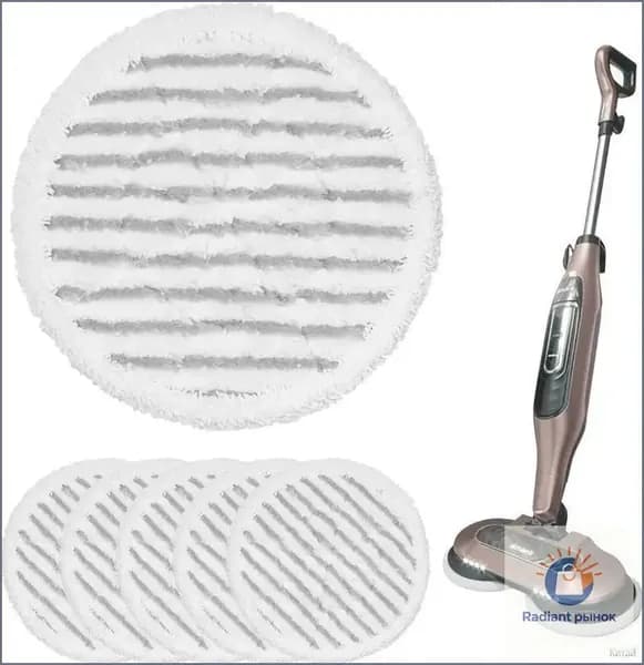 Пароочиститель 4680574 1300 Вт, насадки - 6 шт
