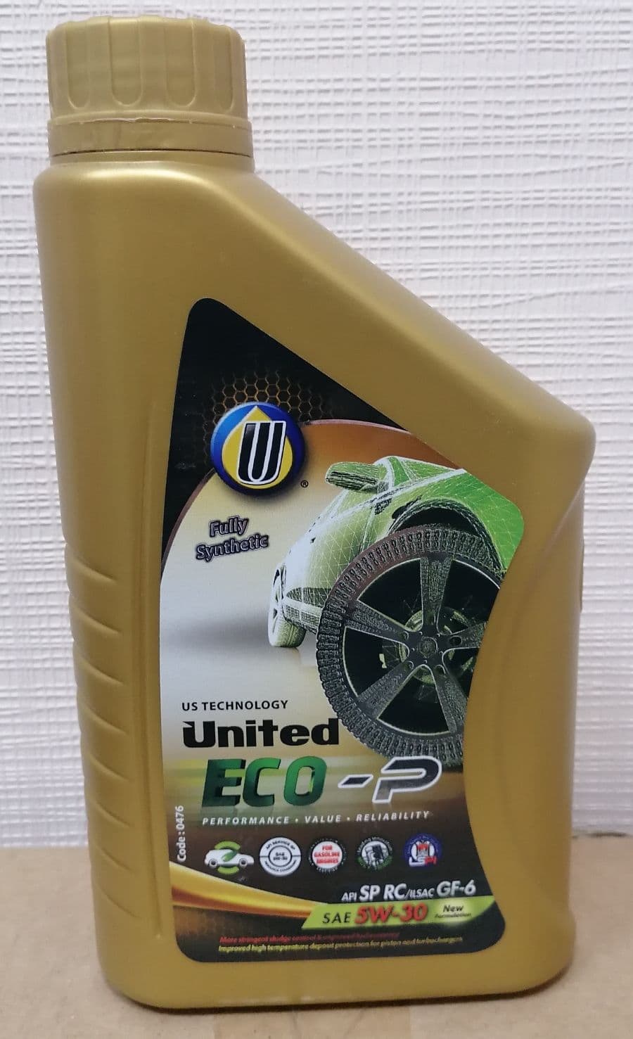 United Oil eco-p 5W-30 Масло моторное, Синтетическое, 1 л