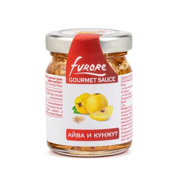 Соус для сыра Furore фруктово-пряный гурмэ "Айва и кунжут", Австрия, 60 г