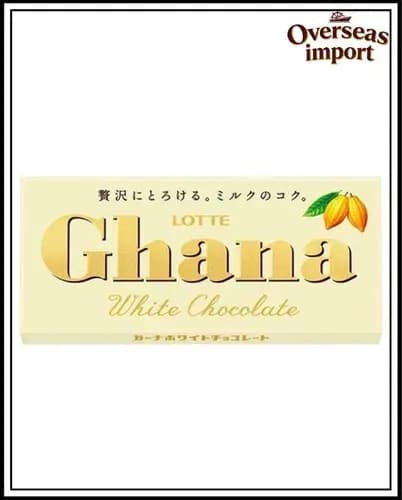 Белый шоколад Lotte, 1шт. по 45 гр., Япония