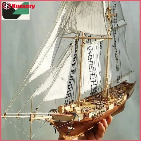 модели для сборки/ деревянная модель корабля/Харко 9 -