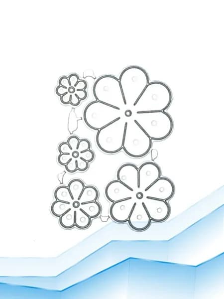 Металлические трафареты для вырезания цветов