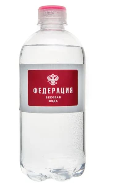 Вода ледниковая Федерация (Federation), газированная, 0.5 л х 12 шт, пэт