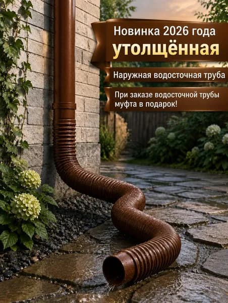Tруба водосточная,Пластиковая круговой дренажная удлинительная труба,80mm,100mm_подходит для дренажа или удлинения гибких трубопроводных систем
