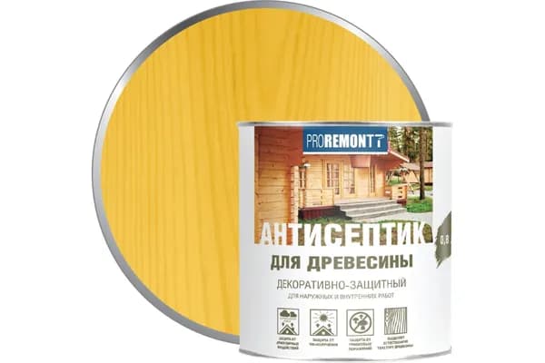 Proremontt антисептик деревозащитное средство сосна 0,8л,