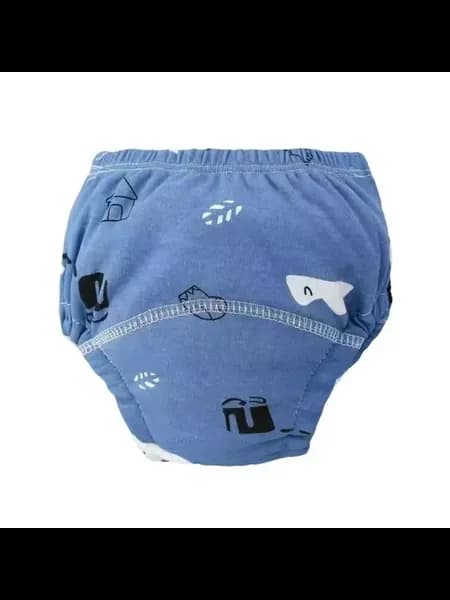 Тренировочные трусики Happy Flute, синий, S(0-9KG), D1