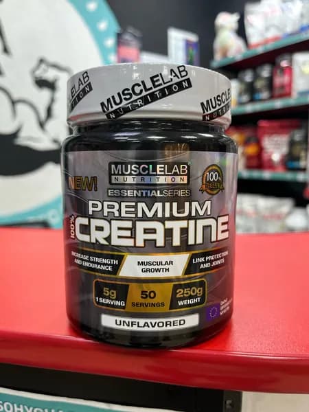Креатин премиум для набора массы Мускуллаб (Musclelab) 300гр (50) порций БЕЗ ВКУСА