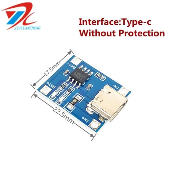 Тип-c/Micro/Mini USB 5V 1A 18650 TP4056 Зарядная плата модуля зарядного устройства литиевой батареи с двойными функциями защиты 1A литий-ион