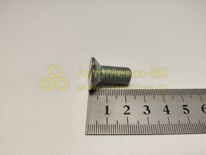 Винт М10*1*22 потай. шлиц петли двери Волга(уп. 10 шт)