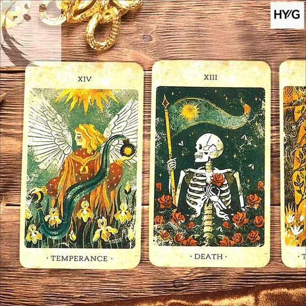Карты Таро, The Solar Kingdom Tarot Cards A 78 Deck, издание для гадания на английском языке, игры в