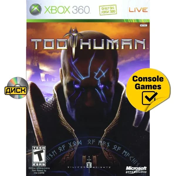 Игра Xbox 360/One Too Human (XBox 360