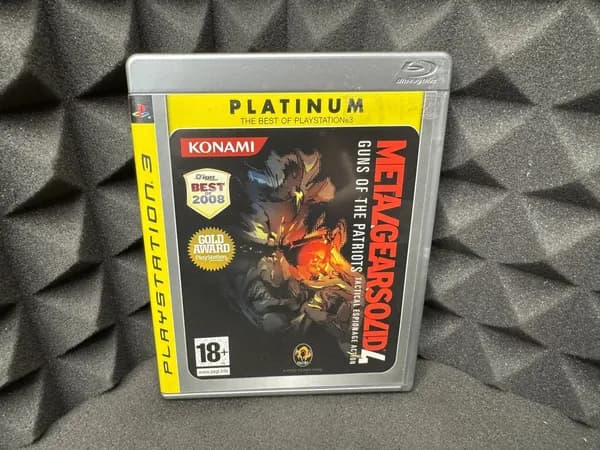 Игра для PS3 Metal Gear Solid 4 Guns of the Patriots. Товар уцененный