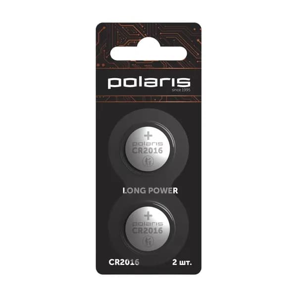 Батарейки CR2016 Polaris OPTIUM 2/blister
