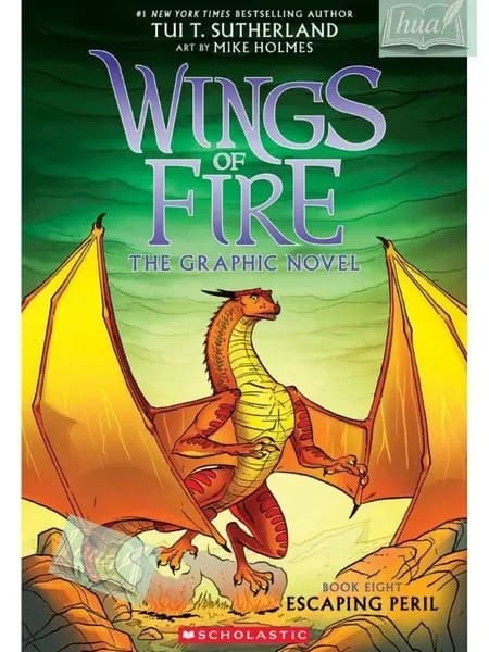 Escaping Peril: A Graphic Novel (Wings of Fire Graphic Novel #8)